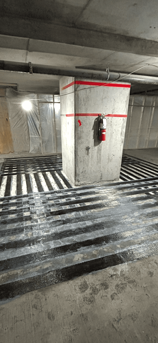 parking garage concrete repairs